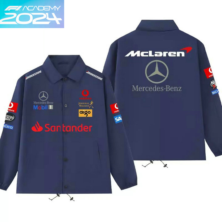 2024 Blouson McLaren Mercedes-Benz Surchemise Homme Hiver